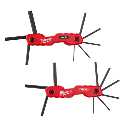 Folding Hex Key Set - 8 Pieces