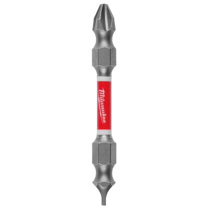 Double Ended Power Bit - PH2/SL1-4 Phillips/Slotted Point