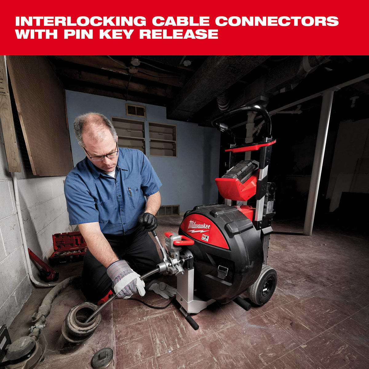 Inner Core Drum Cable, 3/8 in x 75 ft