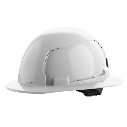 Full Brim Vented Hard Hat - 6-1/2" Fits Mini Hat - HDPE