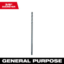 Aircraft Length Drill Bit - 3/8" Drill - HSS