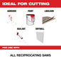 Resharpenable Reciprocating Scraper Blade - Steel