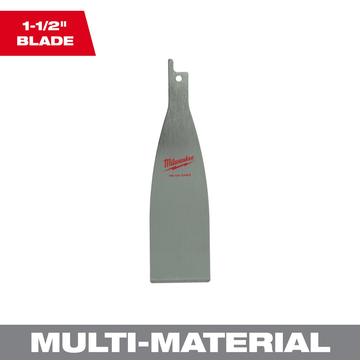 Resharpenable Reciprocating Scraper Blade - Steel