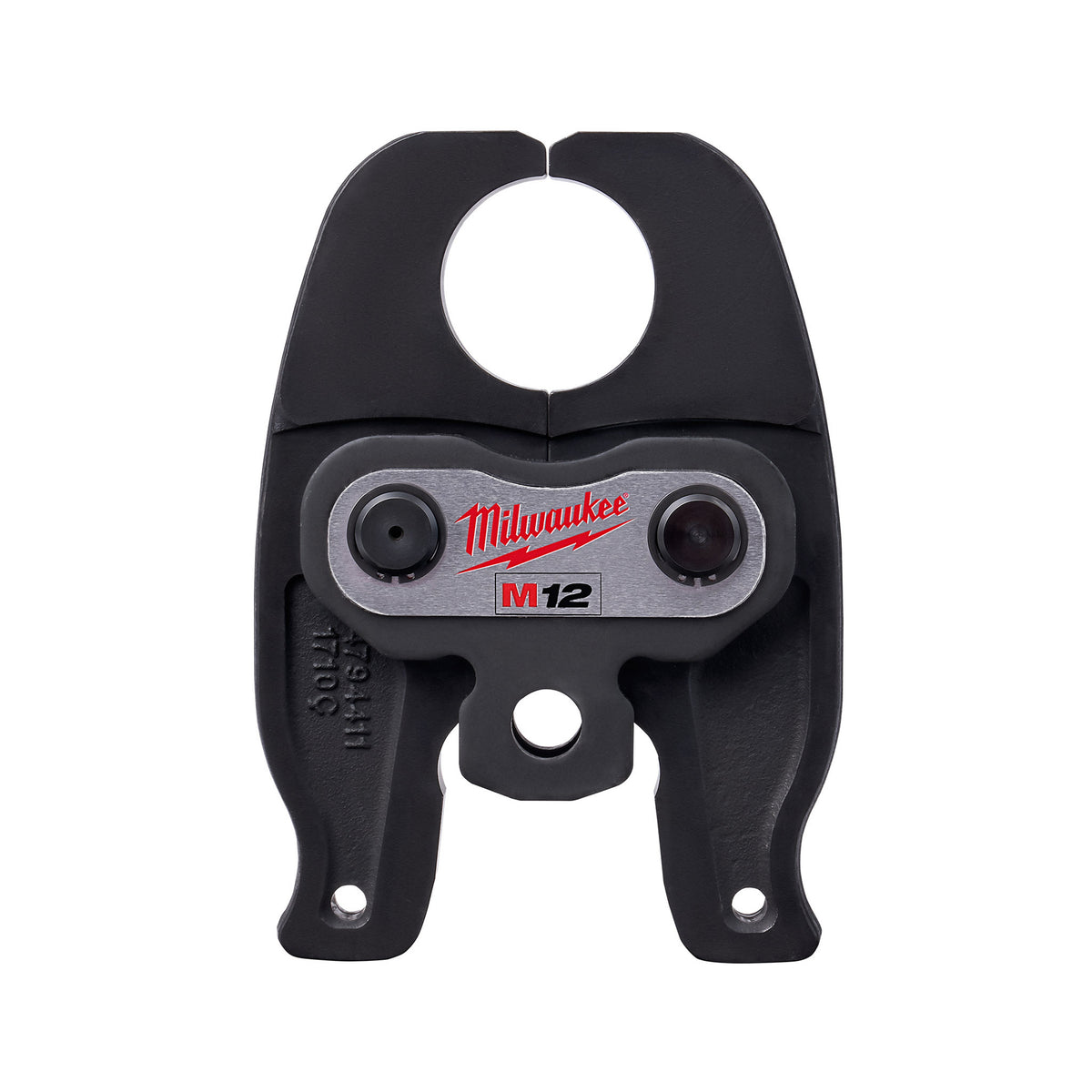 Milwaukee® M12™ FORCE LOGIC™ 49-16-2455C Crimping Jaw, For Use With M12™ FORCE LOGIC™ Press Tool and F1807 Connection, 1-1/4 in Pressing Jaw Capacity, Steel