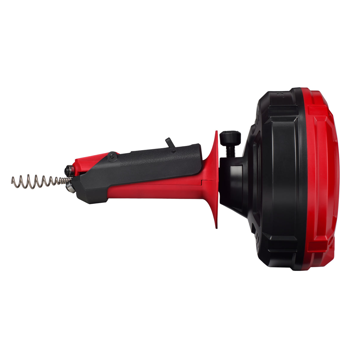 Auger With CABLE DRIVE, Black/Red