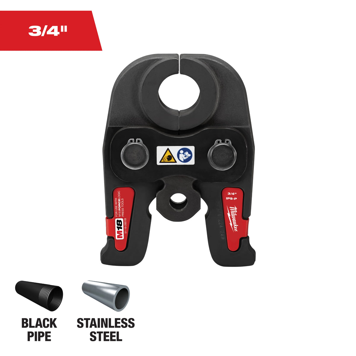 M18 49-16-2650B Press Jaw - Iron