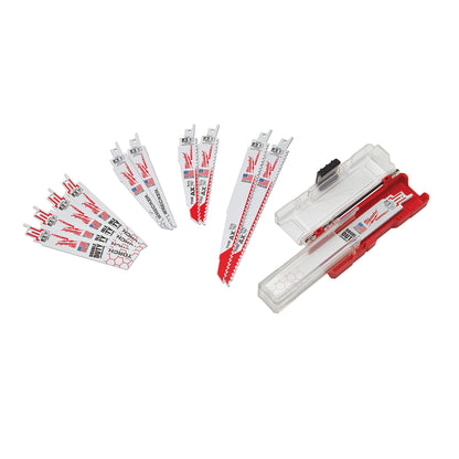Tapered Back Reciprocating Saw Blade Set - Bi-Metal