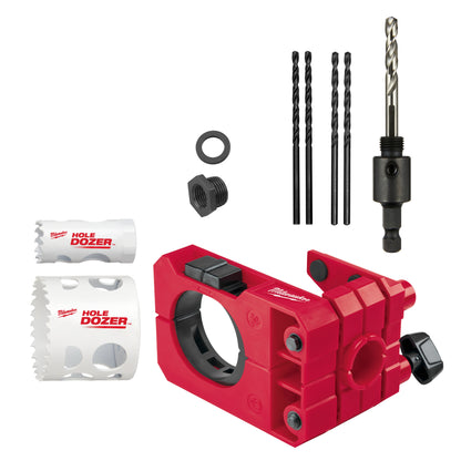 Door Lock Installation Hole Saw Kit - 10 Pieces