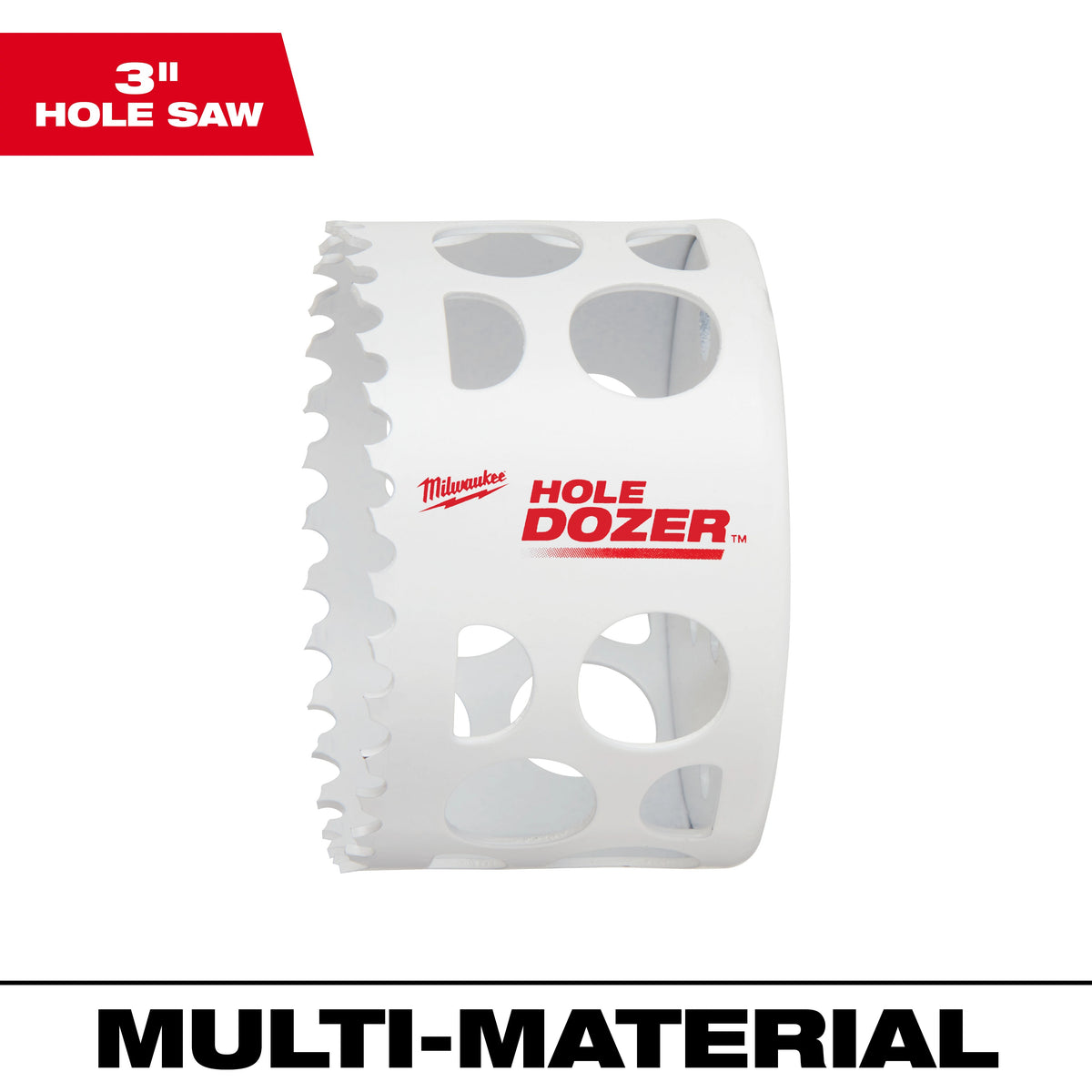 Hole Saw - White - Carbon Steel