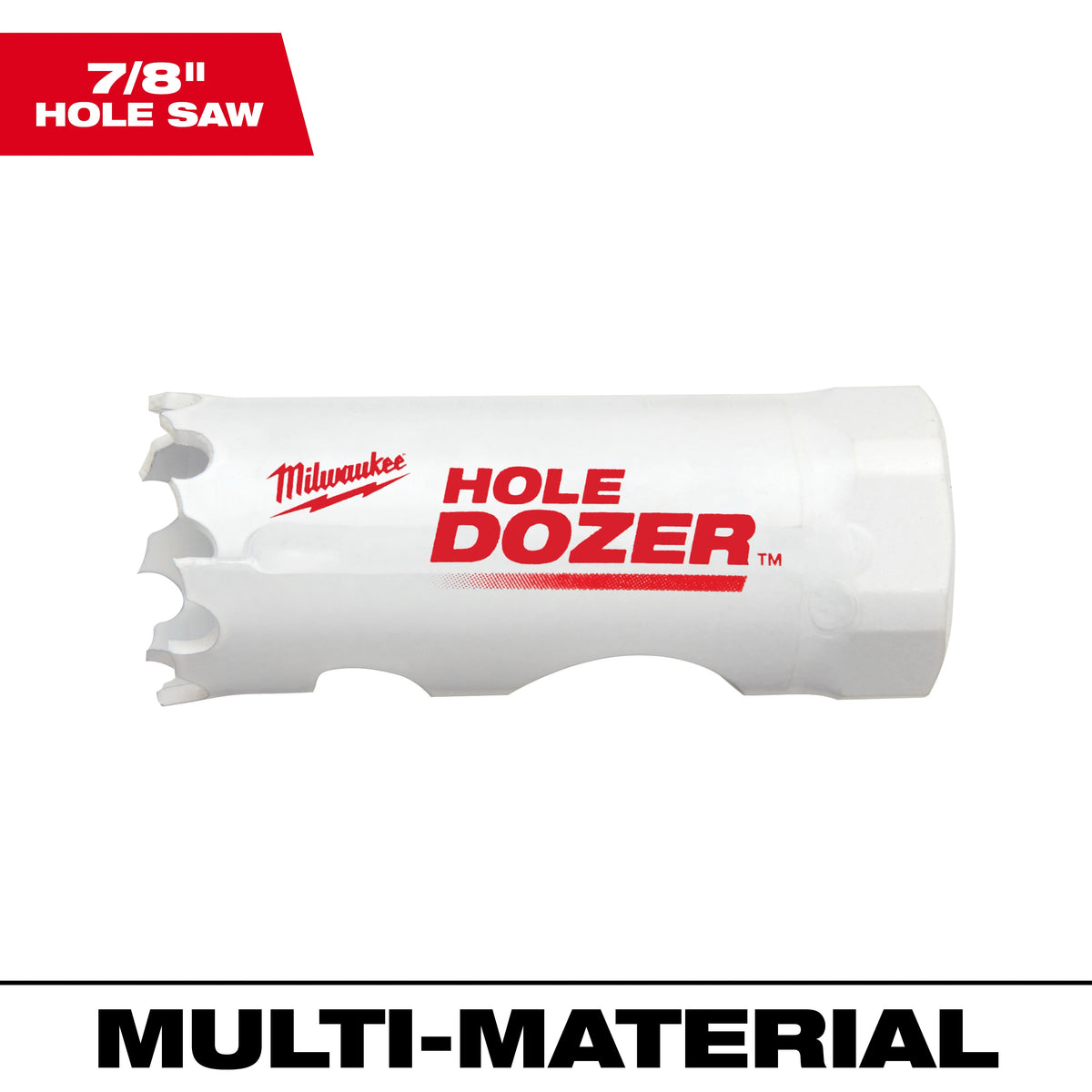 Hole Saw - White - Carbon Steel