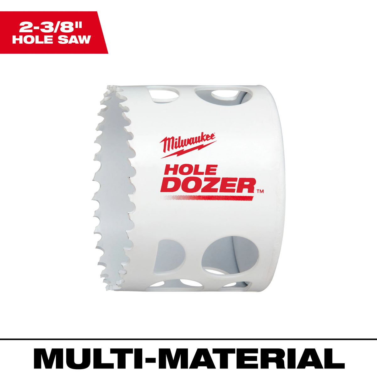 Hole Saw - White - 2-3/8" Dia