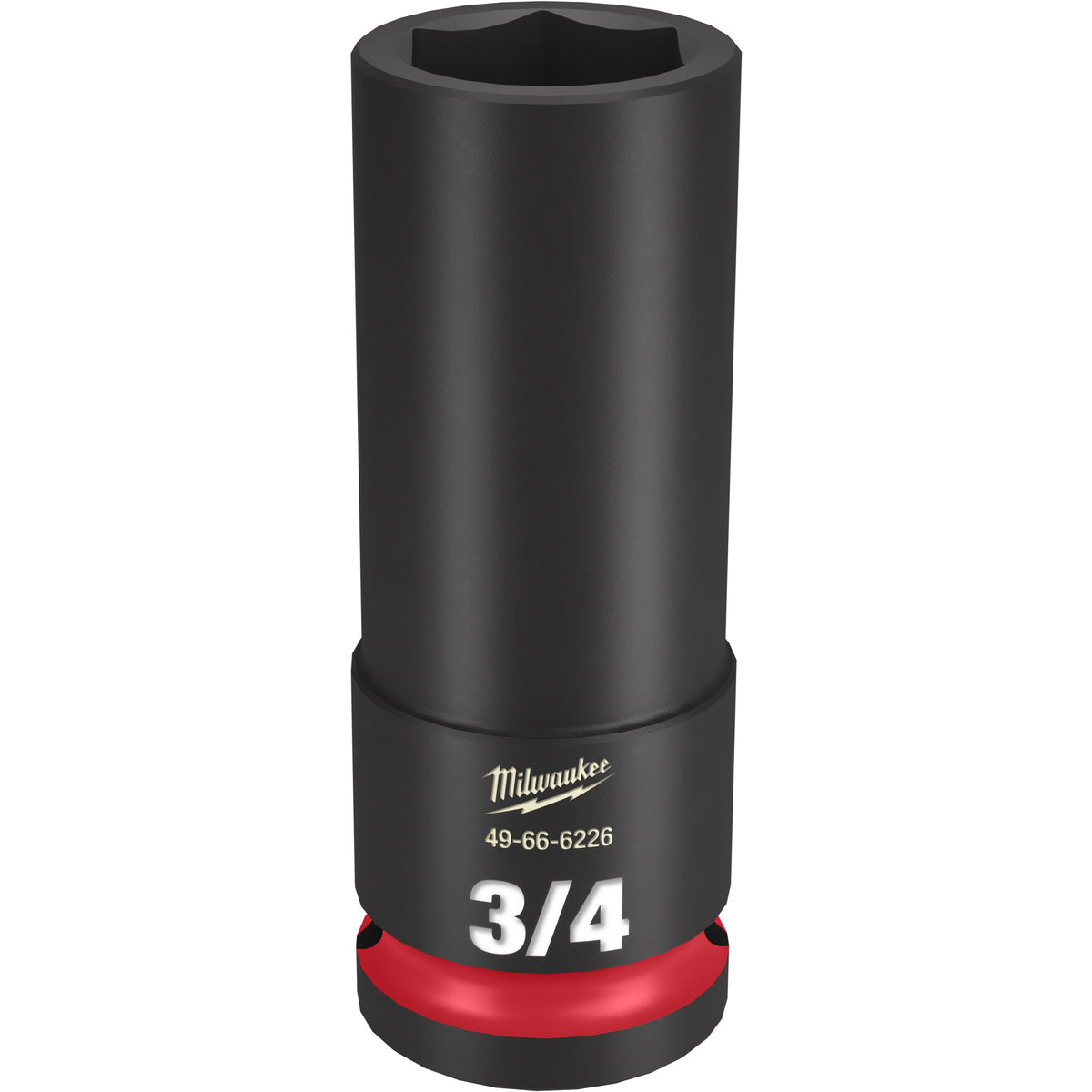 Socket - 1/2" Hex Drive - 3/4" Deep Socket