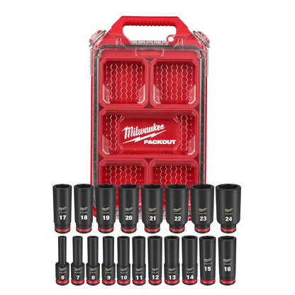 49-66 Socket Packout Set - 19 Pieces - Steel