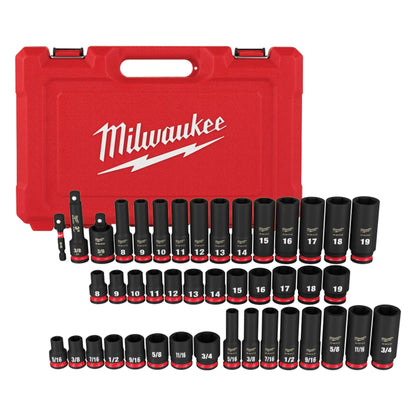 Deep Socket Set - 43 Pieces - Forged Steel