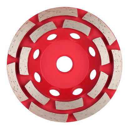 Double Row Diamond Cup Wheel - 4" Dia