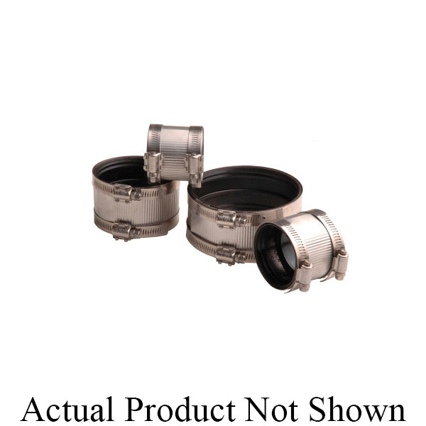 2" Standard Lightweight No-Hub Coupling - Cast Iron