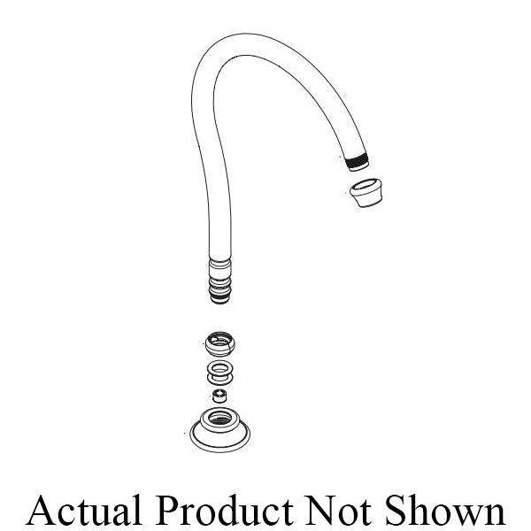 Moen® 100896NL Spout Kit, For Use With Sip™ S5530 Lever Handle Modern Beverage Faucet, Polished Nickel, Domestic
