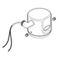 AC Flush Valve Cap - Polished Chrome