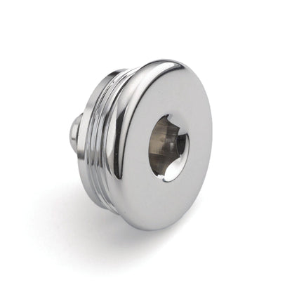 Manual Override Button - Polished Chrome