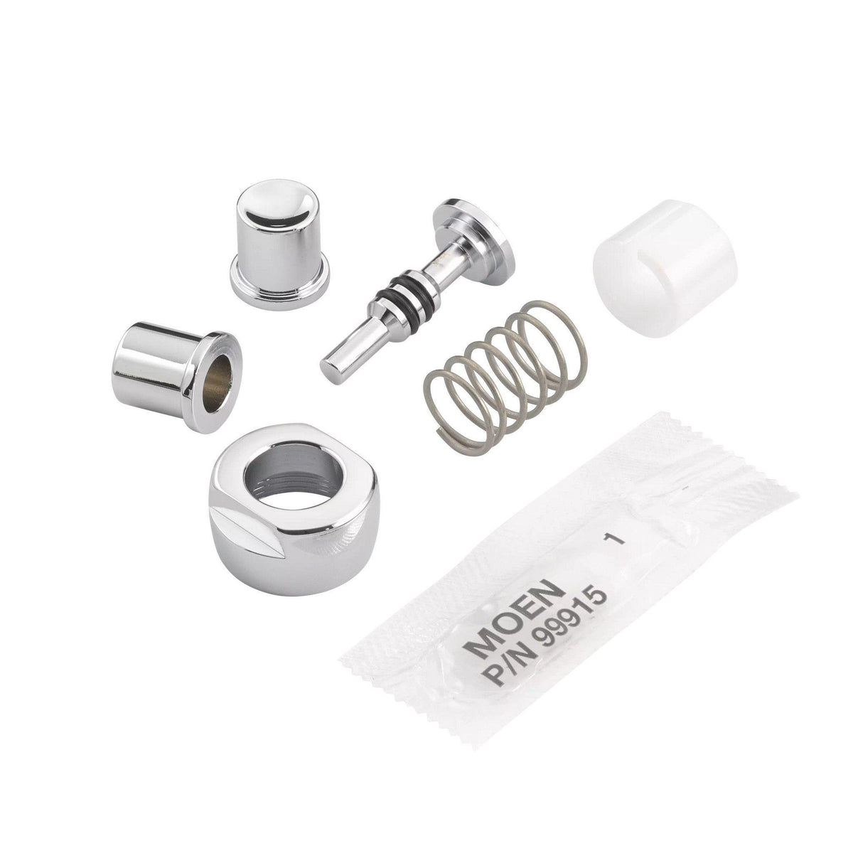 M-Power - Override Button Assembly - Polished Chrome