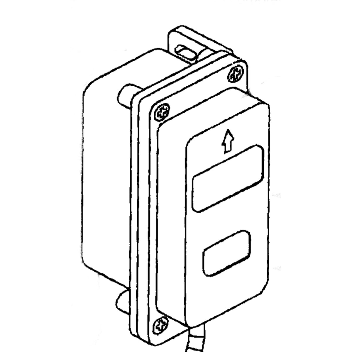 Infrared Sensor Control Box - Polished Chrome
