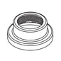 Moen® 137532BL Escutcheon, For Use With Arris™ TS93004 2-Handle Roman Tub Trim, Matte Black, Domestic