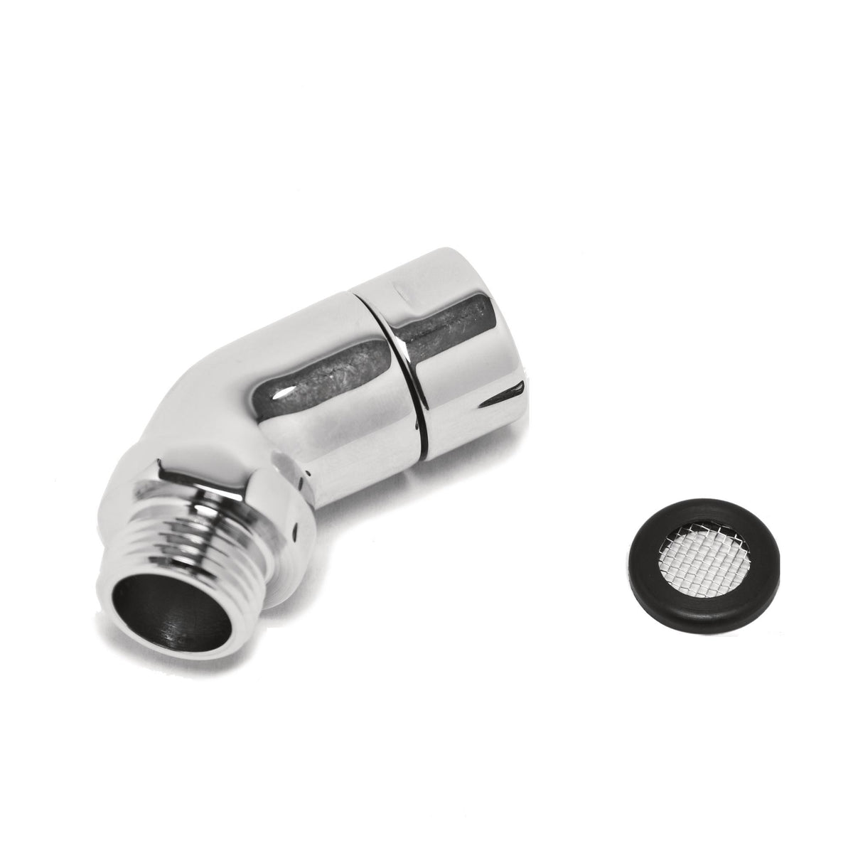 Moen® 1417 Hand Shower Elbow, For Use With Kingsley® T922 Roman Tub Filler Trim, Polished Chrome, Domestic