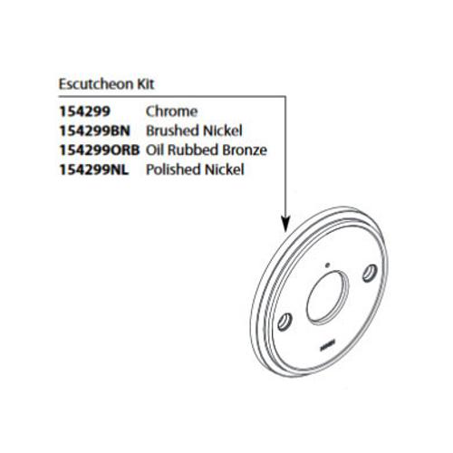 Weymouth - Wall Escutcheon and Gasket