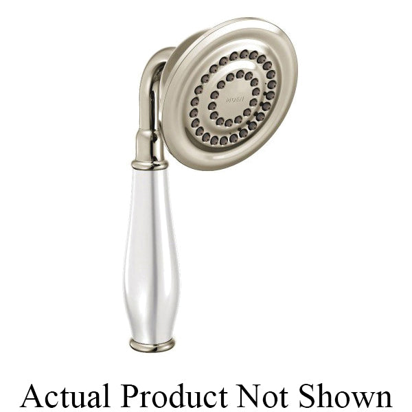 Moen® 154305BL Weymouth™ Eco-Performance Hand Shower, 1.75 gpm Max Flow, 1 Spray, 3-3/8 in Head, Domestic