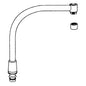 High Arch Spout - Polished Chrome