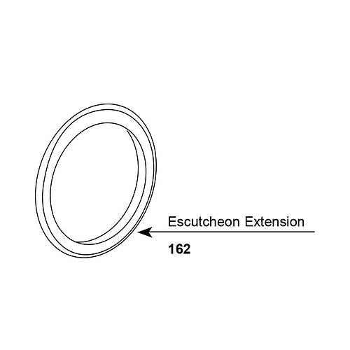Escutcheon - Extension Kit