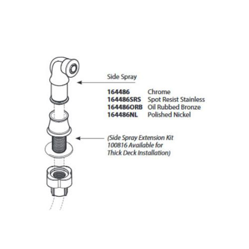 Moen® 164486 Hose Guide