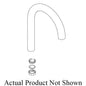 Moen® 168497BLS Spout Kit, For Use With Align™ 5965 1-Handle Pulldown Prep/Bar Faucet, Black/Stainless Steel