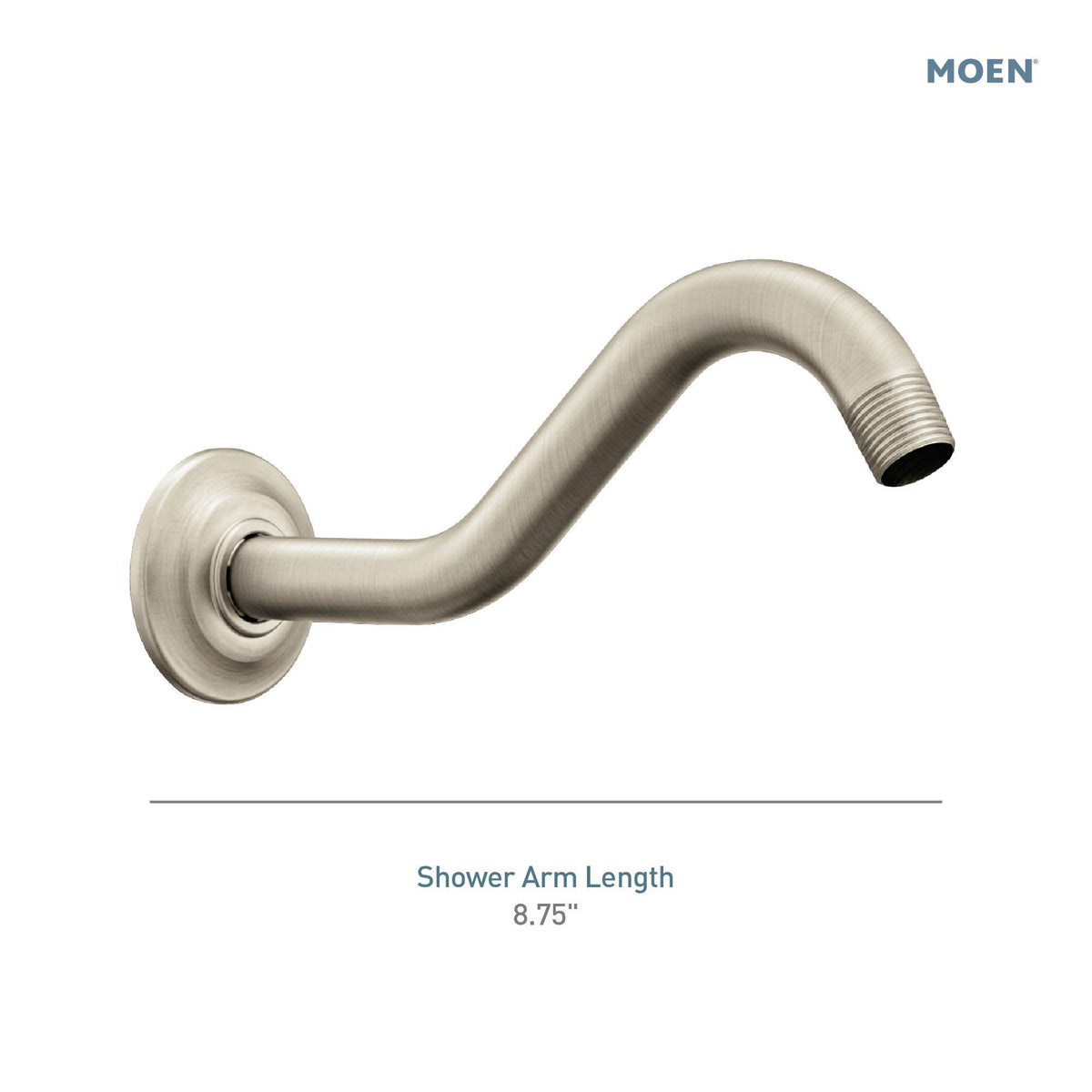 SHOWER ARM KIT BN