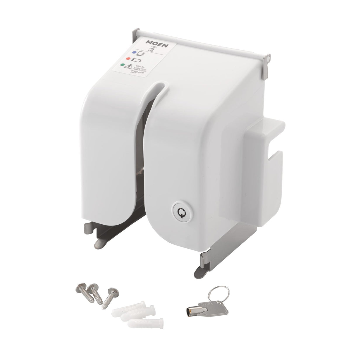 Moen® 182416 Mounting Bracket/Vandal Shield/Mounting Hardware, For Use With Model 8560 M-Power™ Modern Style Electronic Soap Dispenser