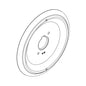 Moen® 185823NL Escutcheon, For Use With Belfield™ T4301 Lever Handle Multi-Function Transfer Valve Trim Kit, Polished Nickel, Domestic