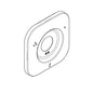 Moen® 198031BL Escutcheon, For Use With Genta™ T2402 Lever Handle 3-Independent Function Transfer Valve Trim Kit, Matte Black, Domestic