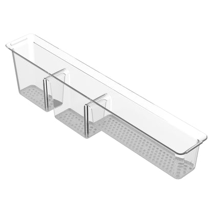 High Quality Sink Utensil Bin - Rectangle Shape - Clear