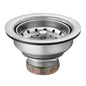 Drop-in Basket Strainer with Drain Assembly - 3-1/2"