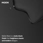 Moen® 220H5BL 220H5 Verso™ Shower Head, 2.5 gpm Flow Rate, 5 in Head, 1/2 in Connection, Import