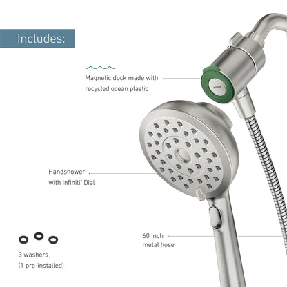 220H2 - Standard - Brushed Nickel - 2.5 GPM Max Flow