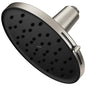 Moen® 220R3EPBN Adjustable Rainshower Shower Head, 1.75 gpm Flow Rate, 1 Sprays, 5-3/16 in H x 9 in W Head, Import