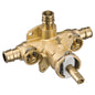 Moen® 2328PF Posi-Temp® M-Pact® Pressure Balancing Valve, 1/2 in Cold Expansion PEX Inlet x 1/2 in Cold Expansion PEX Outlet, Brass Body, Domestic