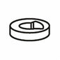 Moen® 12523 Stem Bushing Support, For Use With Model 14834/14848 Wrist Blade Handle, Domestic, Commercial