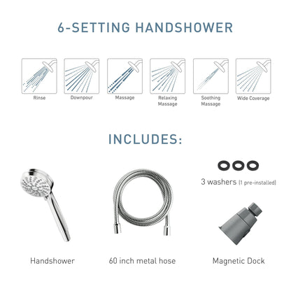 Engage - Hand Shower - 3.5" Dia Shower Head - 2.5 GPM