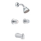 Moen® 2919EP Standard Tub and Shower Faucet Trim, 1.75 gpm Shower, Polished Chrome
