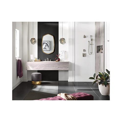 Genta Posi-Temp - Valve Trim - Brushed Nickel - Wall Mount