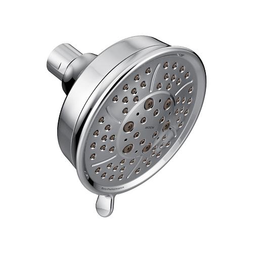 Shower Head - Wall Mount - Offers 4 Unique Spray Patterns