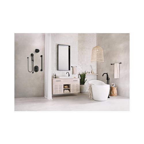 Shower Arm Kit - Matte Black