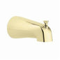 Moen® 3803P Tub Spout, 5-1/2 in L, For Use With Moentrol® 3170/3150 1-Handle Tub/Shower Valve, 1/2 in Slip-Fit Connection, Metal, Polished Brass, Domestic